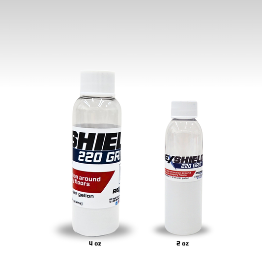 220-Grit Aluminum Oxide Non-Slip 4-oz and 2-oz