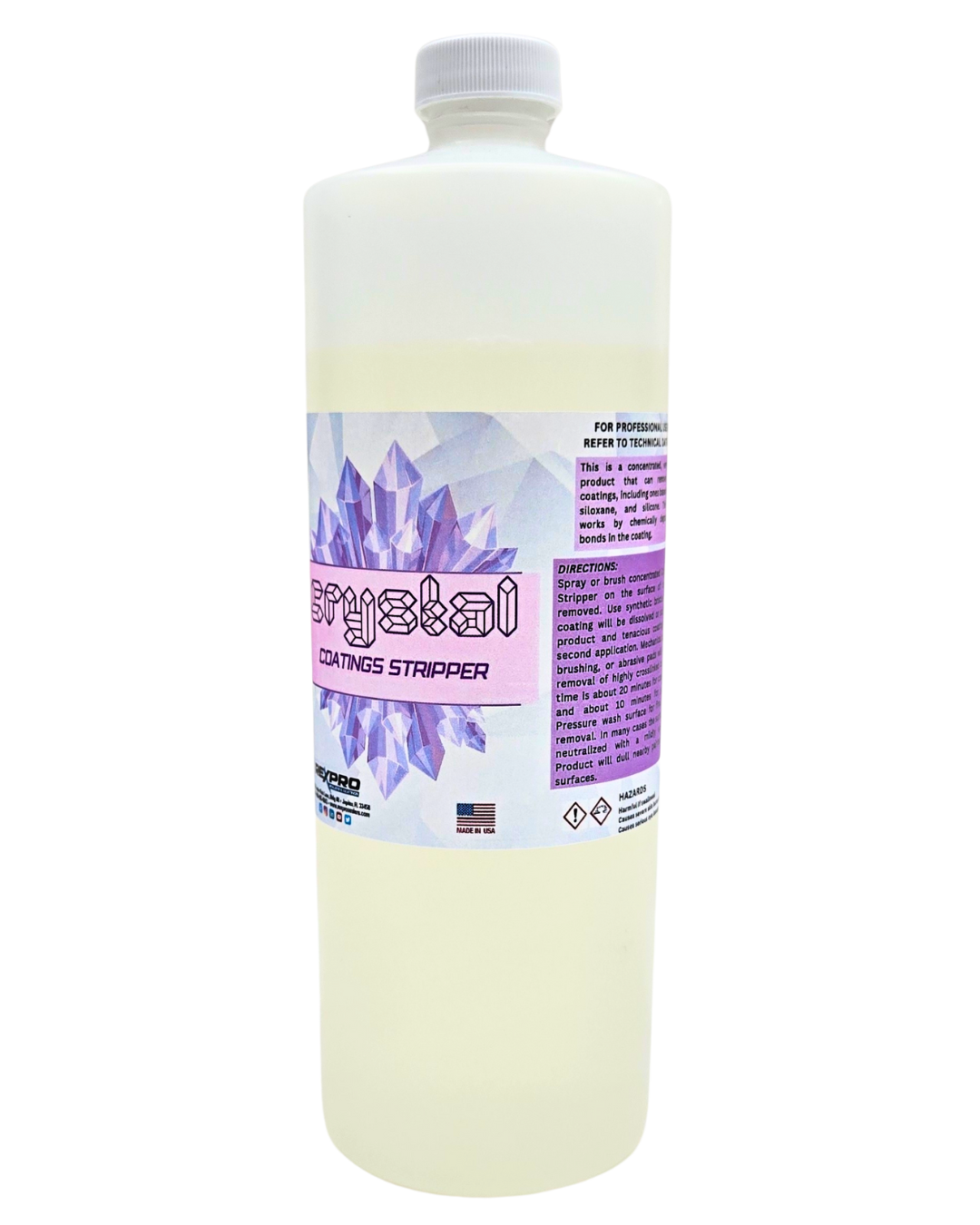 Crystal Coatings Stripper - Quart